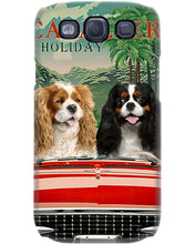 Load image into Gallery viewer, Cavalier Happy Holiday Gift For Dog Lovers Phone case
