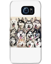 Load image into Gallery viewer, Many Love Husky Siberian On Phone Case Gift For Husky Lovers Phone case
