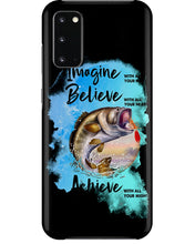 Load image into Gallery viewer, Fishing With All Your Heart Gift For Men Phone case
