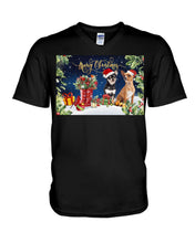 Load image into Gallery viewer, Chihuahua X-mas Garden Gift For Dog Lovers Guys V-Neck
