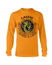 Load image into Gallery viewer, Gift For Cassie Girl The Soul Of A Mermaid Unisex Long Sleeve
