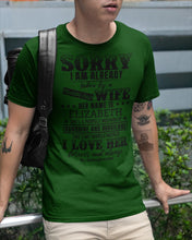 Load image into Gallery viewer, Gift For Husband I Love Here Forever And Always Guys Tee
