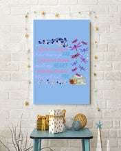 Load image into Gallery viewer, Butterflies When I Miss You I Just Have To Look Inside My Heart Gift For Lover Vertical Poster
