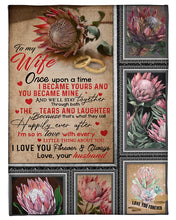 Load image into Gallery viewer, Gift For Wife I'm In Love With A Little Things About  You Fleece Blanket
