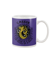 Load image into Gallery viewer, Gift For Cassie Girl The Soul Of A Mermaid Mug

