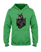 Load image into Gallery viewer, Cat In Your Front Pocket Perfect Gift For Friends Who Loves Cat Hoodie
