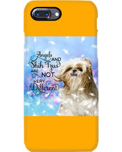 Load image into Gallery viewer, Angels And Shih Tzu Are Not Different Gift For Dog Lovers Phone case

