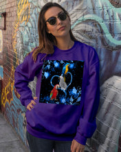 Load image into Gallery viewer, Lovely Phone Case Twinkling Blue Heart Gift For Parrots Lovers Sweatshirt

