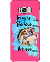 Load image into Gallery viewer, Fishing With All Your Heart Gift For Men Phone case
