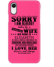 Load image into Gallery viewer, Gift For Husband I Love Here Forever And Always Phone case
