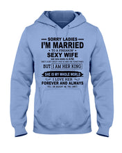 Load image into Gallery viewer, I'm Married To    June    Freaking Sexy Wife Trending For Birthday Gift Hoodie
