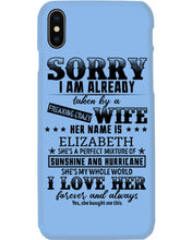 Load image into Gallery viewer, Gift For Husband I Love Here Forever And Always Phone case
