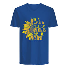 Load image into Gallery viewer, Be A GiGi Sunflowers Gift For Gigi Guys V-Neck
