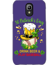 Load image into Gallery viewer, Baseball Drink Beer Day St Patrick's Day Gift For Baseball Lovers Phone case

