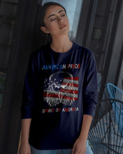 Load image into Gallery viewer, Eagle American Pride Spirit Of America Gift For American People Unisex Long Sleeve
