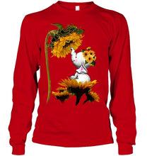 Load image into Gallery viewer, Elephant Sunflower Special Custom Design For Cute Girls Unisex Long Sleeve

