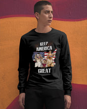 Load image into Gallery viewer, Keep America Great Yorkshire Terrier Gift For Dog Lovers Unisex Long Sleeve

