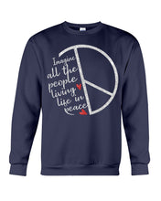 Load image into Gallery viewer, Image All The People Living Life In Peace Custom Design For Friends Sweatshirt
