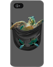 Load image into Gallery viewer, Lovely Phone Case Turtle In Your Pocket Gift For Turtle Lovers Phone case
