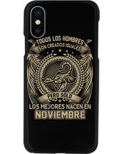 Load image into Gallery viewer, Los Mejores Nacen En Noviembre Gift For Men Phone case
