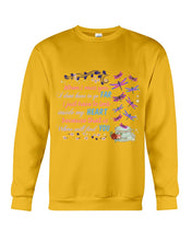 Load image into Gallery viewer, Butterflies When I Miss You I Just Have To Look Inside My Heart Gift For Lover Sweatshirt
