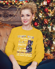 Load image into Gallery viewer, Crazy Wife I Am Who I Am Have Tattoos Pretty Eyes Thick Thighs Sweatshirt
