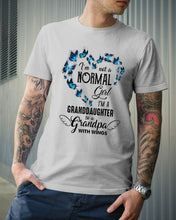 Load image into Gallery viewer, Gift For Angel Grandpa I'm A Granddaughter To A Grandpa With Wings Guys Tee

