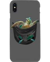 Load image into Gallery viewer, Lovely Phone Case Turtle In Your Pocket Gift For Turtle Lovers Phone case
