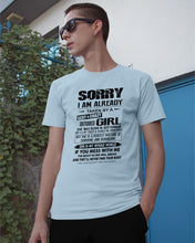 Load image into Gallery viewer, I'm Already Taken By    September Sexy And Crazy Girl For Birthday Gift Guys Tee
