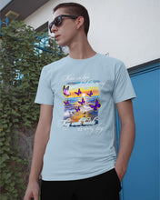 Load image into Gallery viewer, Butterfly Sunset On Beach Those We Love Don't Go Away Gift For Lover Guys Tee
