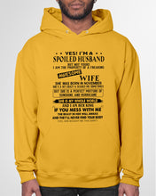 Load image into Gallery viewer, A Spoiled Husband Of November      Freaking Awesome Wife For Birthday Gift Hoodie
