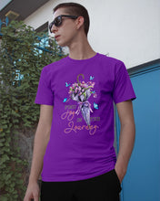 Load image into Gallery viewer, Butterflies Find Joy In The Journey Gift For Daughter Guys Tee
