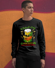 Load image into Gallery viewer, Basketball Drink Beer St Patrick's Day Gift For Basketball Lovers Unisex Long Sleeve
