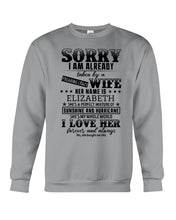 Load image into Gallery viewer, Gift For Husband I Love Here Forever And Always Sweatshirt
