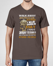 Load image into Gallery viewer, I Am A May Grumpy Old Man Custom Design For Birthday Gift Guys V-Neck
