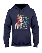 Load image into Gallery viewer, Cool Harley Quinn Not Fragile Meaningful Gift For Girl Hoodie
