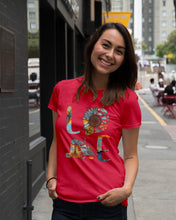 Load image into Gallery viewer, Love Trucker Simple Unique Custom Design For Personalized Job Gift Ladies Tee
