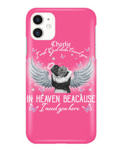 Load image into Gallery viewer, Butterfly I Need You More Angel Wings Gift For Lovers Phone case
