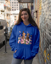 Load image into Gallery viewer, Gift For Dog LoversChesapeake Bay Retriever With Peonies Hoodie
