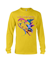 Load image into Gallery viewer, Hummingbirds Heart Shaped I Am A Simple Woman Gift For Mom Unisex Long Sleeve
