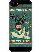 Load image into Gallery viewer, Lose Your Mind Find Your Soul Gift For Bartender Phone case
