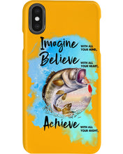 Load image into Gallery viewer, Fishing With All Your Heart Gift For Men Phone case
