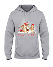 Load image into Gallery viewer, Cats We Wish You A Merry Christmas Gift For Cat Lovers Hoodie
