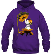 Load image into Gallery viewer, Elephant Sunflower Special Custom Design For Cute Girls Hoodie

