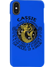 Load image into Gallery viewer, Gift For Cassie Girl The Soul Of A Mermaid Phone case
