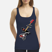 Load image into Gallery viewer, Funny Bass Inside Gift For Music Lovers Ladies Flowy Tank
