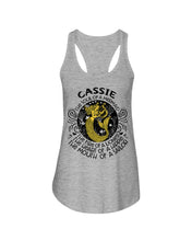 Load image into Gallery viewer, Gift For Cassie Girl The Soul Of A Mermaid Ladies Flowy Tank
