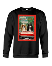 Load image into Gallery viewer, Cavalier Happy Holiday Gift For Dog Lovers Sweatshirt
