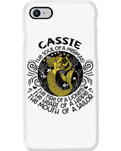 Load image into Gallery viewer, Gift For Cassie Girl The Soul Of A Mermaid Phone case
