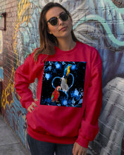 Load image into Gallery viewer, Lovely Phone Case Twinkling Blue Heart Gift For Parrots Lovers Sweatshirt
